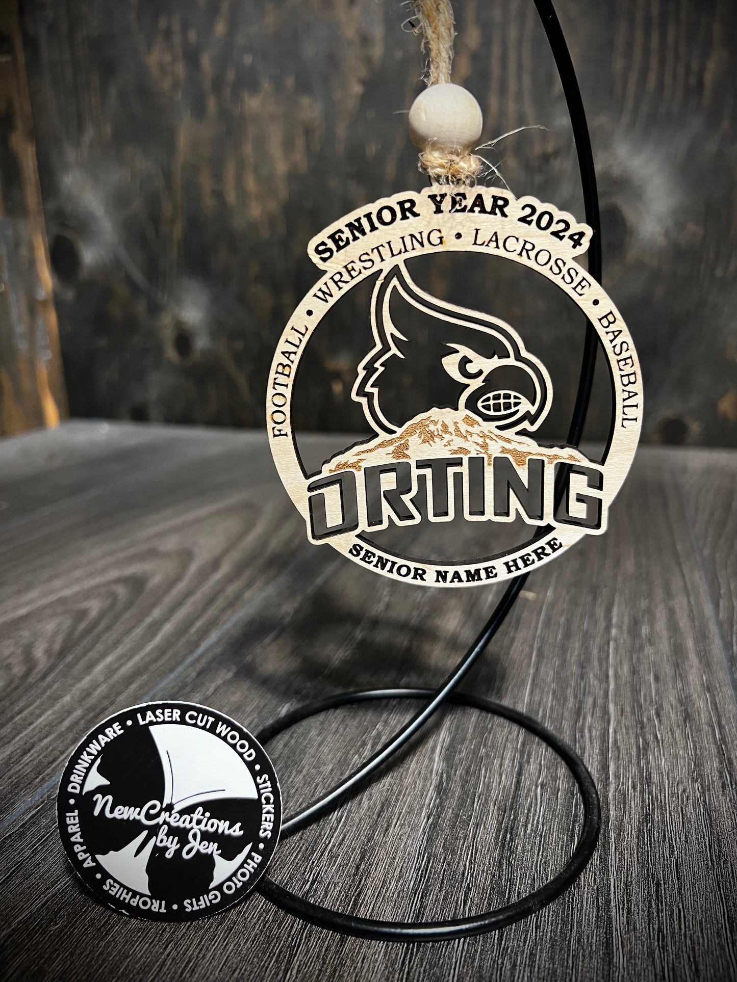 Orting High School Senior Year 2025 Ornament