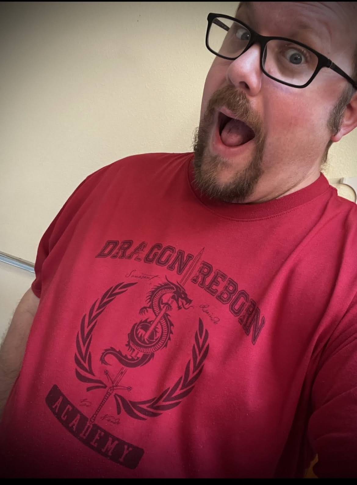 Dragon Reborn Academy - Camisetas ligeras de recuerdo inspiradas en La Rueda del Tiempo
