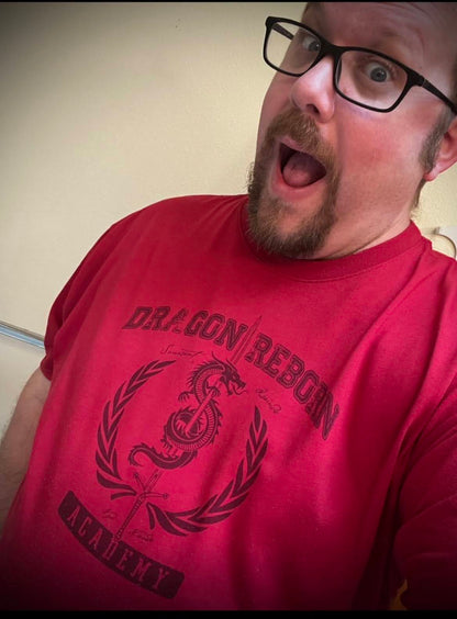 Dragon Reborn Academy - Camisetas ligeras de recuerdo inspiradas en La Rueda del Tiempo