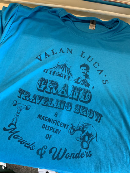 Valan Luca's Grand Traveling Show - Wheel of Time Inspired  Souvenir Lightweight  Tees