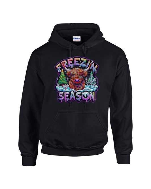 Freezin’ Season Unisex Heavy Blend Hooded Sweatshirt