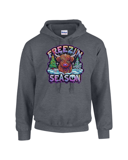 Freezin’ Season Unisex Heavy Blend Hooded Sweatshirt