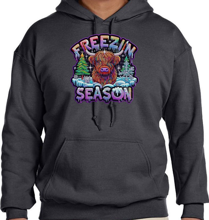 Freezin’ Season Unisex Heavy Blend Hooded Sweatshirt