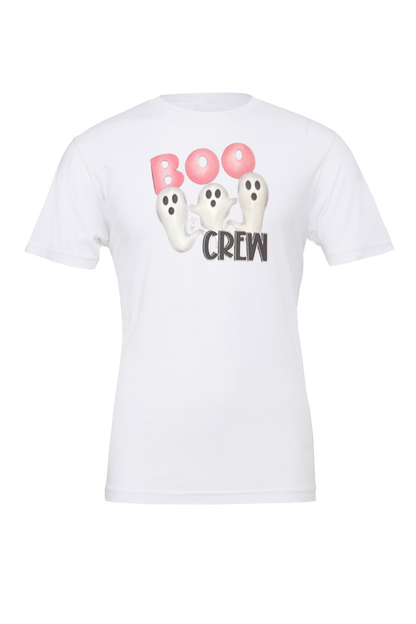 Boo Crew – Cute Ghost Halloween Design Premium BellaCanvas T-Shirt