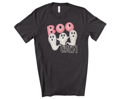 Boo Crew – Cute Ghost Halloween Design Premium BellaCanvas T-Shirt