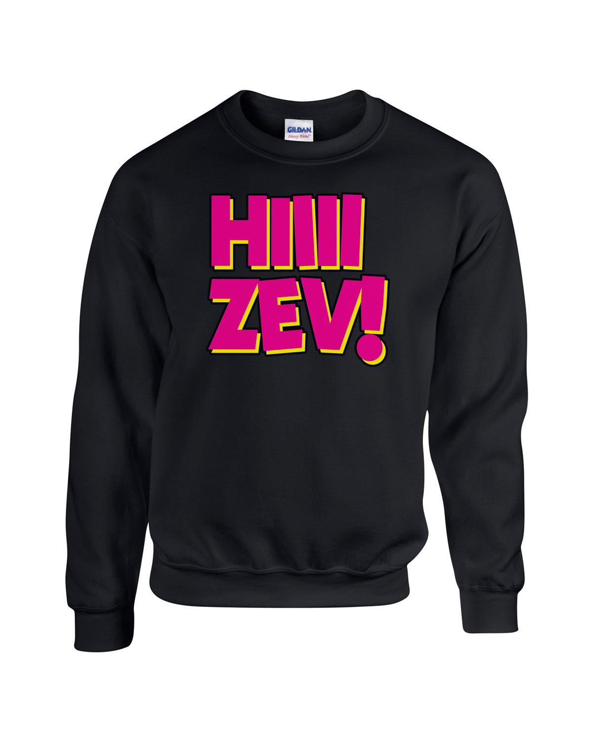 HIIII ZEV! Dungeon Crawler Carl Inspired Art Unisex Heavy Blend Crewneck Sweatshirt