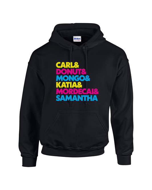 Princess Posse Dungeon Crawler Carl Inspired Art Unisex Heavy Blend Hooded Sweatshirt