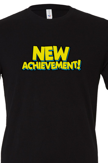 NEW ACHIEVEMENT! Dungeon Crawler Carl Inspired Art Premium Bella + Canvas T-Shirt