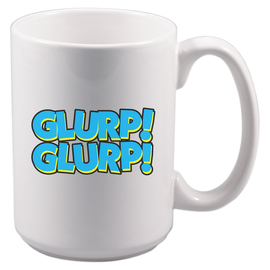GLURP! GLURP! Dungeon Crawler Carl Inspired Art Ceramic Drinkware for Coffee, Cocoa, Tea Lovers and more
