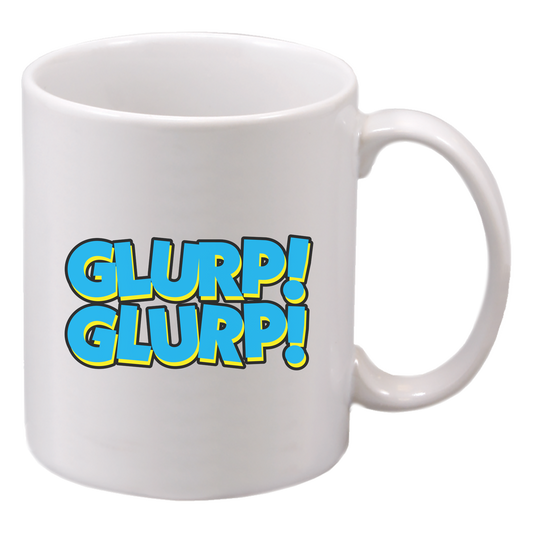 GLURP! GLURP! Dungeon Crawler Carl Inspired Art Ceramic Drinkware for Coffee, Cocoa, Tea Lovers and more