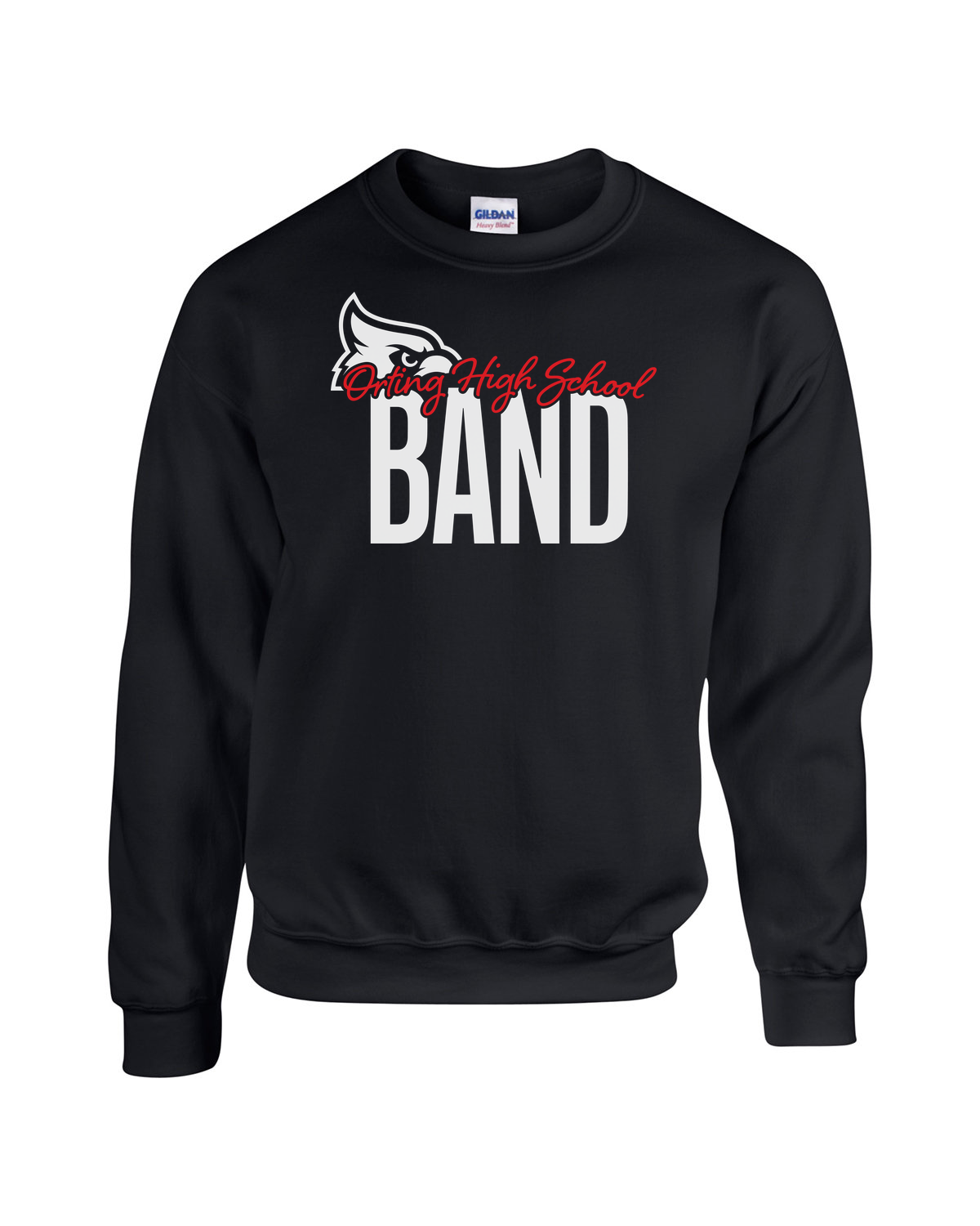 OHS BAND PEEKING CARD Unisex Heavy Blend Crewneck Sweatshirt