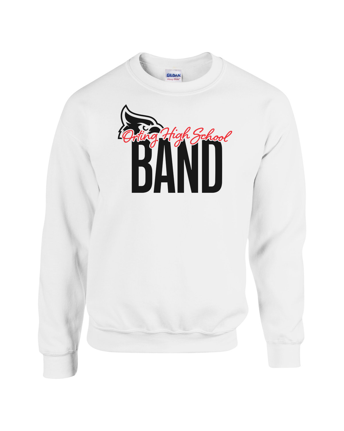 OHS BAND PEEKING CARD Unisex Heavy Blend Crewneck Sweatshirt