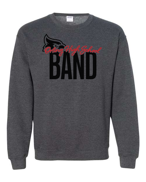 OHS BAND PEEKING CARD Unisex Heavy Blend Crewneck Sweatshirt