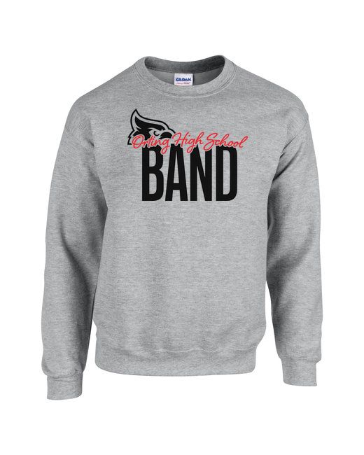 OHS BAND PEEKING CARD Unisex Heavy Blend Crewneck Sweatshirt