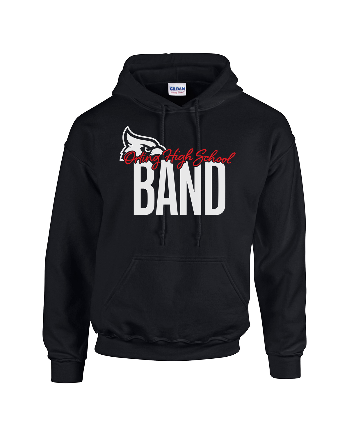 OHS BAND PEEKING CARD Unisex Heavy Blend Hooded Sweatshirt