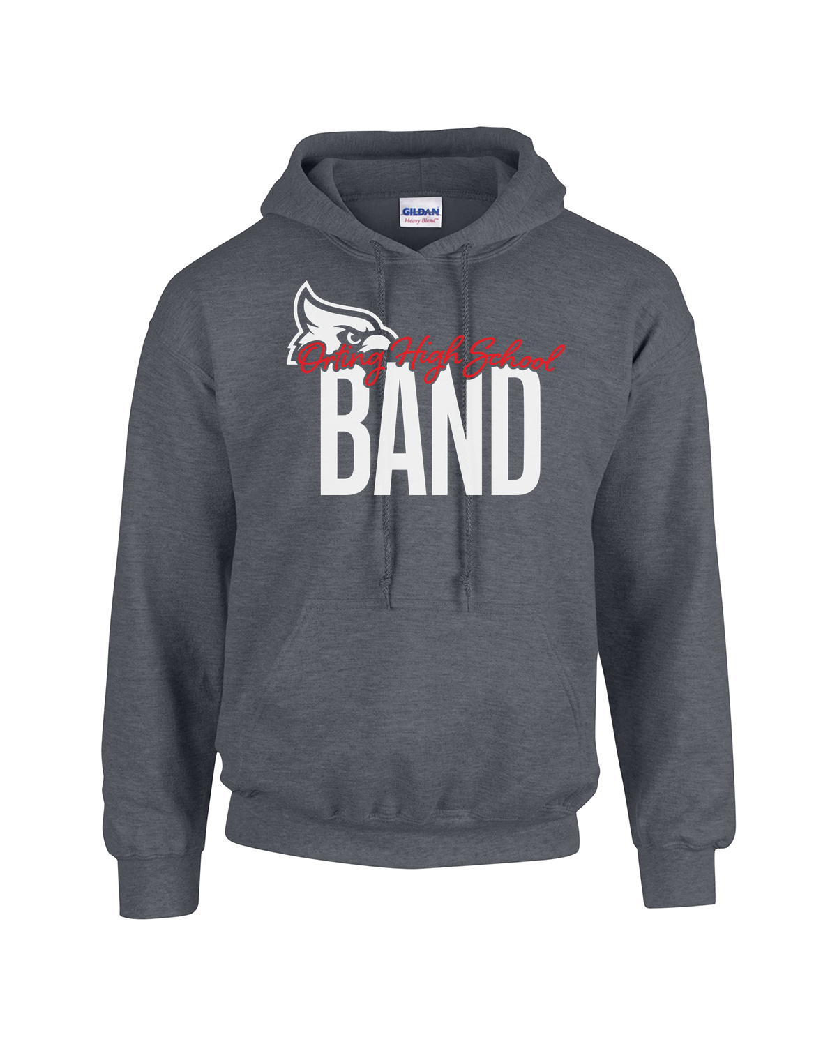 OHS BAND PEEKING CARD Unisex Heavy Blend Hooded Sweatshirt