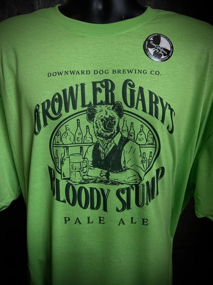 Growler Gary’s Bloody Stump Pale Ale Souvenir Crawler Tees