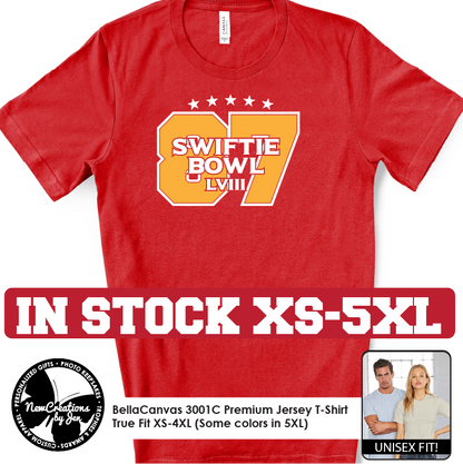 Swiftie Bowl 87 - Camiseta, sudadera o sudadera con capucha (2 colores)