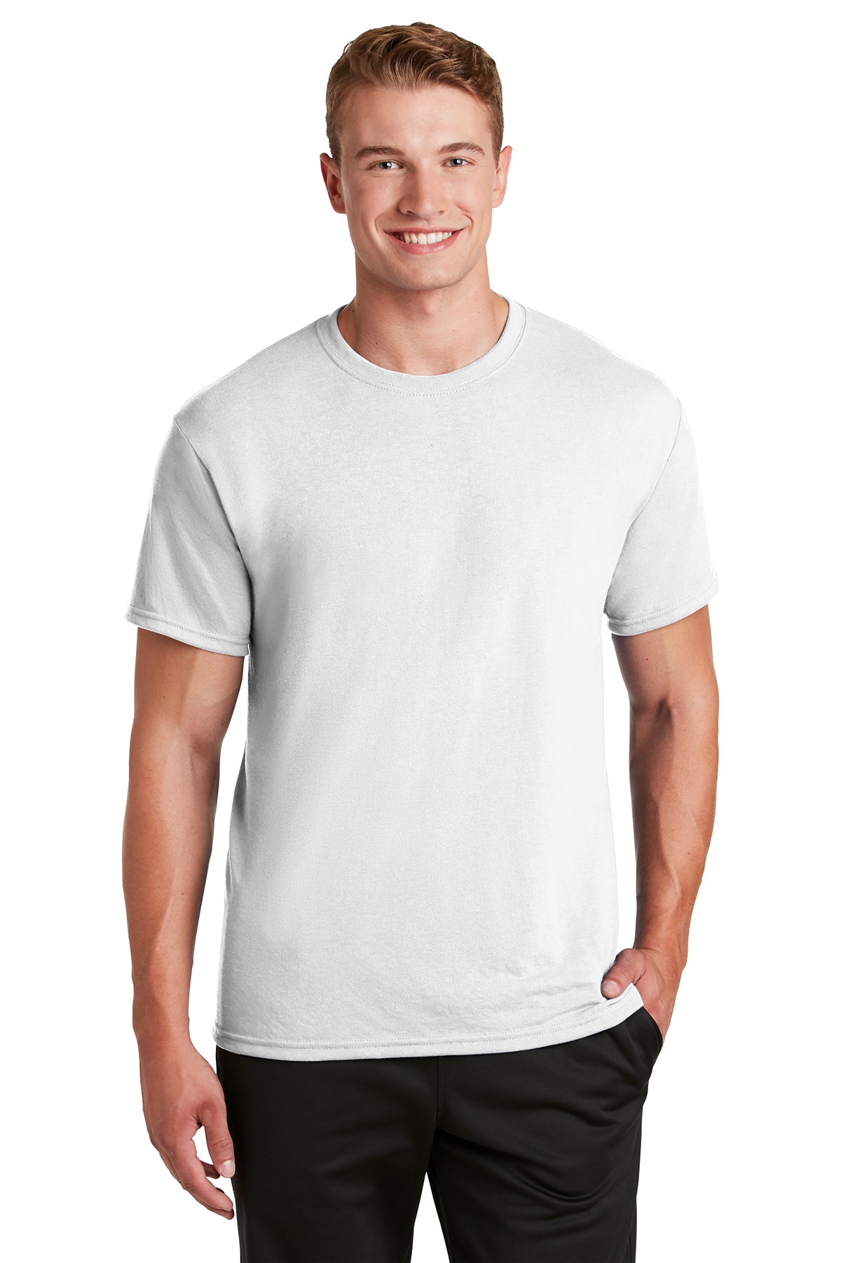 Camiseta de poliéster Dri-Power Jerzees, talla 21 m