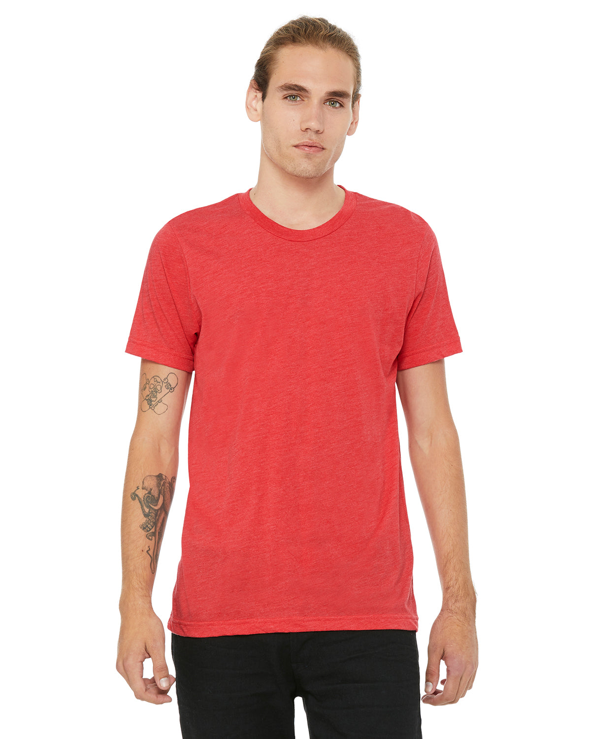 Jersey unisex de triple mezcla de manga corta del equipo O