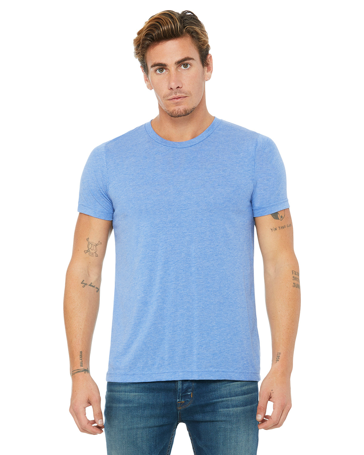 Camiseta unisex de mezcla de algodón Bella + Canvas 3413C