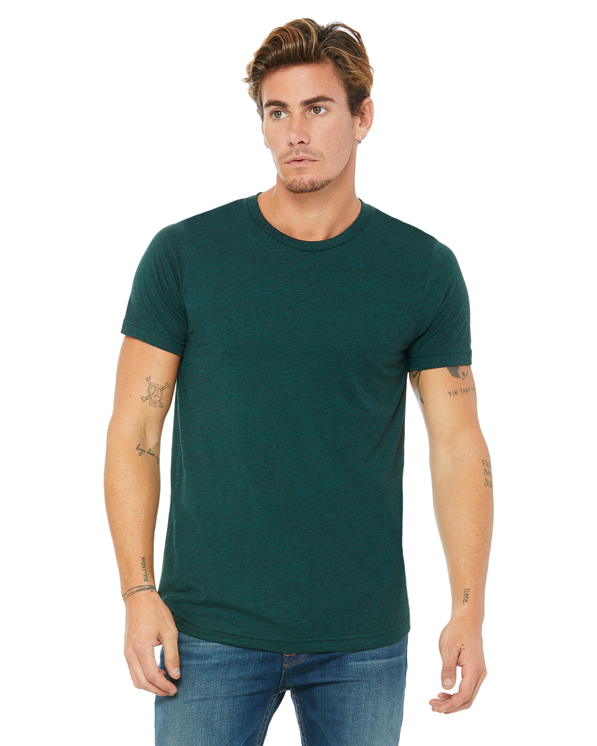 Camiseta unisex de mezcla de algodón Bella + Canvas 3413C
