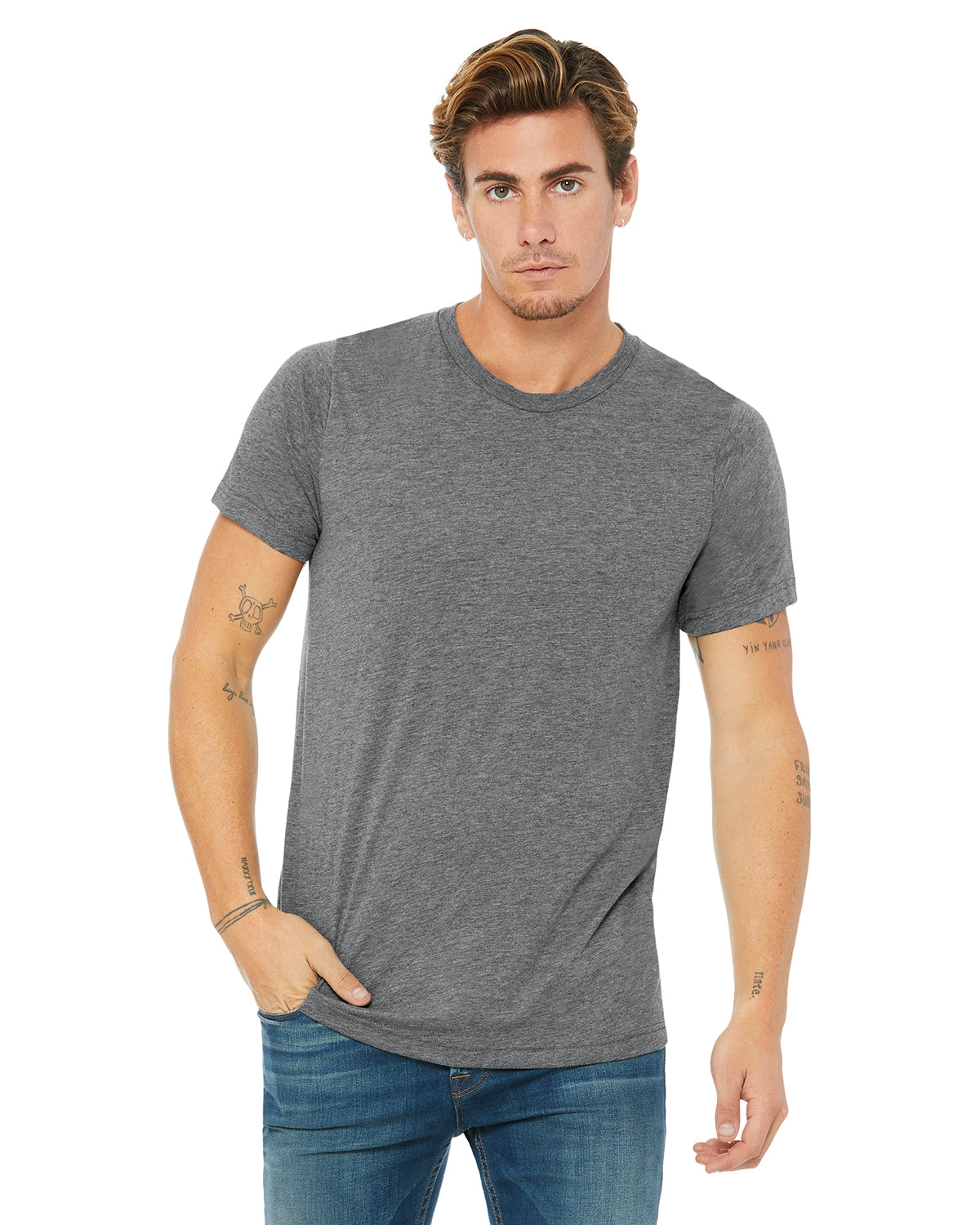 Camiseta unisex de mezcla de algodón Bella + Canvas 3413C