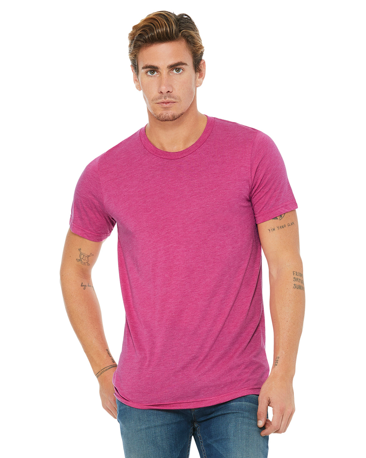 Camiseta unisex de mezcla de algodón Bella + Canvas 3413C