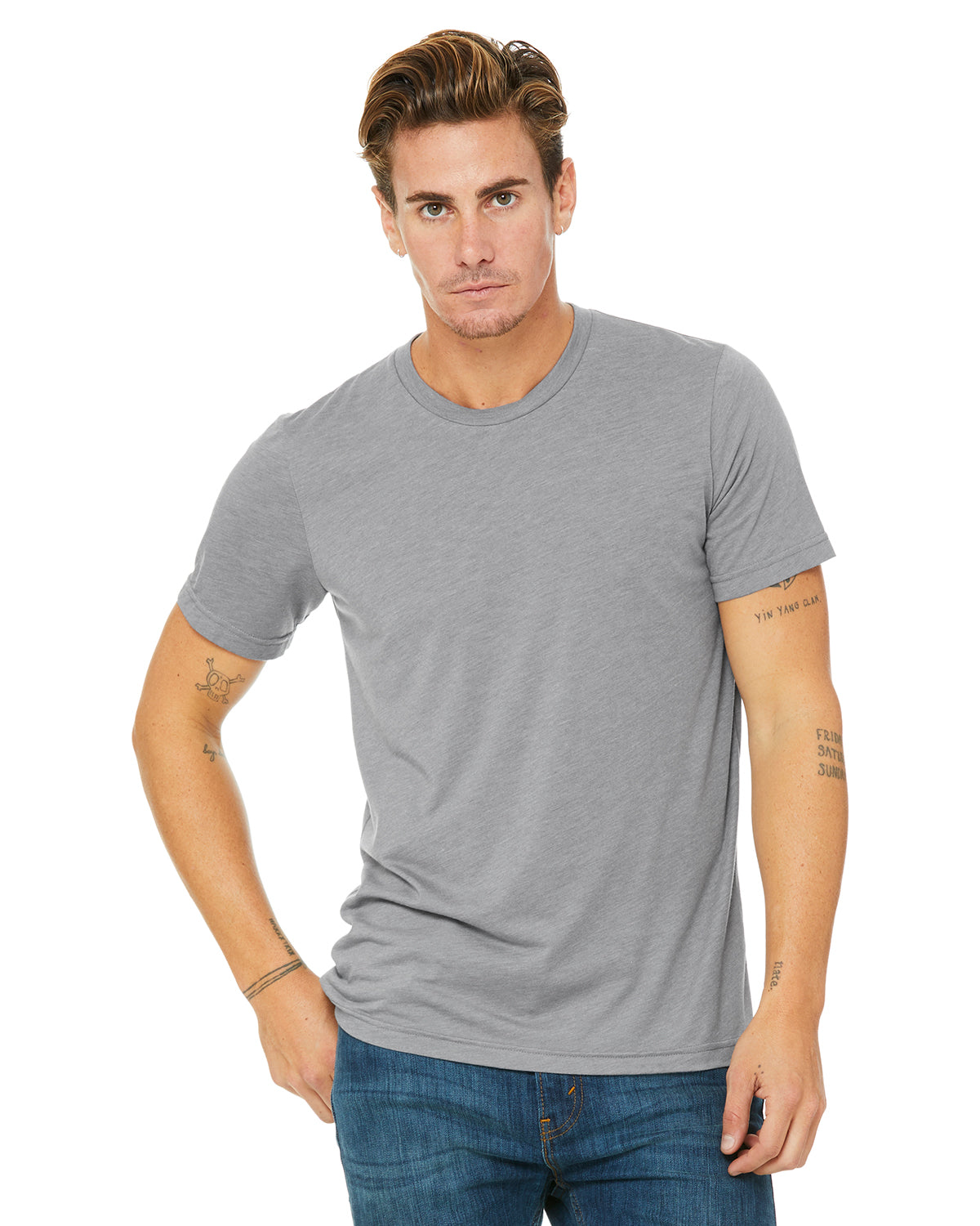 Camiseta unisex de mezcla de algodón Bella + Canvas 3413C