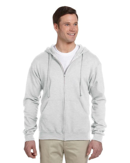 Jerzees Brand Unisex Full Zip Basic Hooded Sweatshirt 993