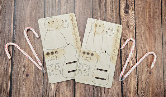 Candy Cane Cuties Pop-Out - Kit de pintura para niños