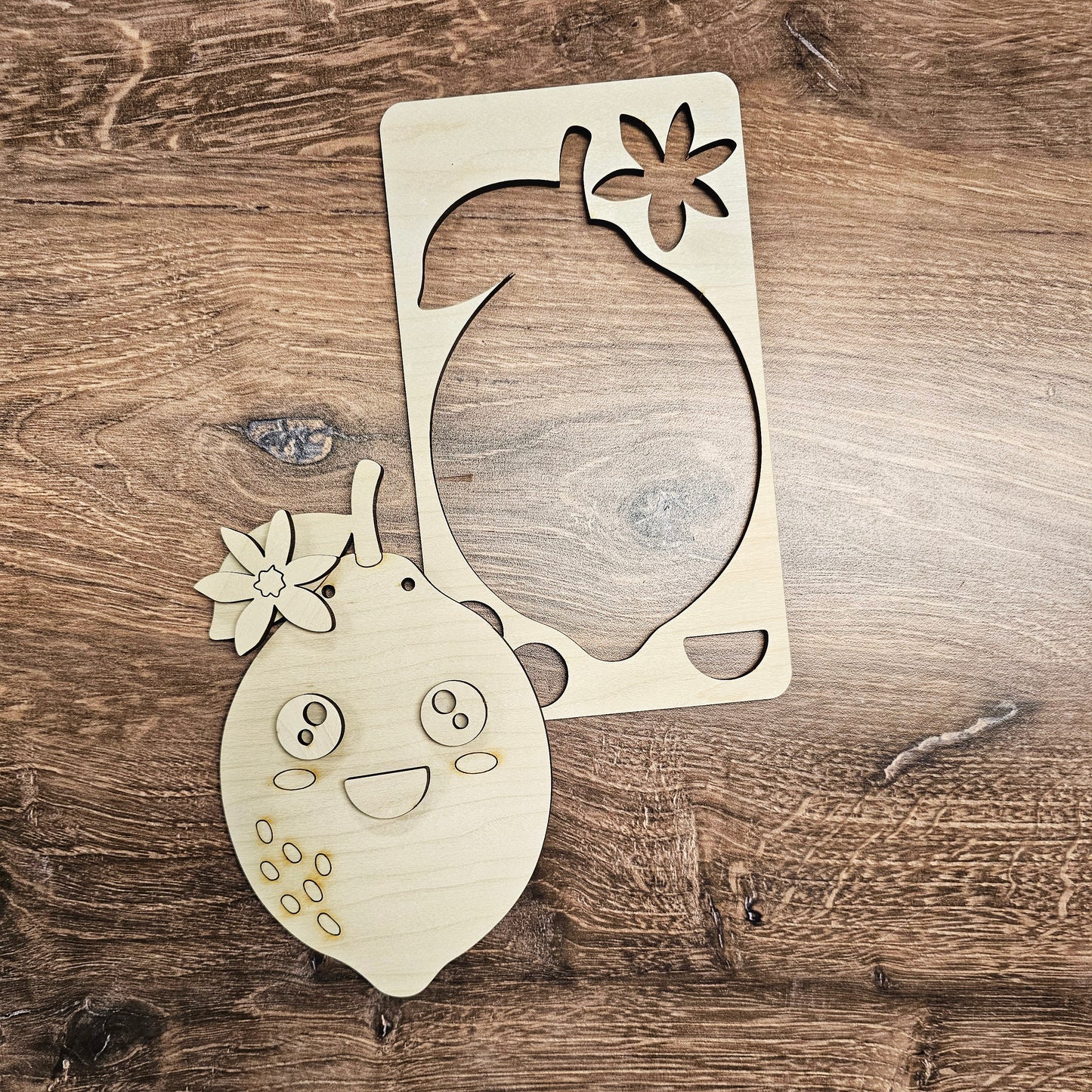 Little Lemon Pop-Out - Kit de pintura para niños