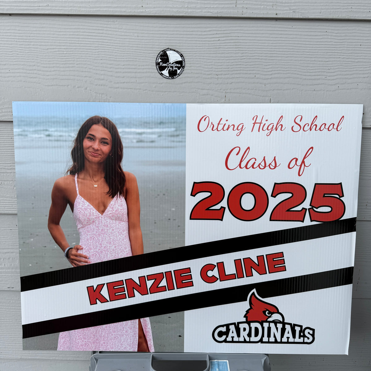 2026 Senior Photo Yard Sign - 24 x 18 Full Color