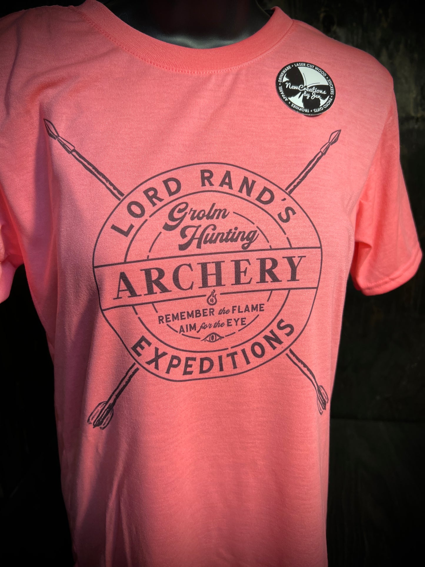 Expediciones de tiro con arco de Lord Rand: camisetas ligeras de recuerdo inspiradas en La Rueda del Tiempo