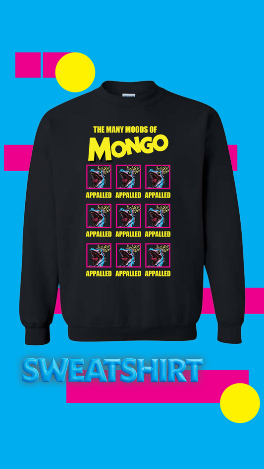 The Many Moods of Mongo Unisex Heavy Blend Crewneck Sweatshirt