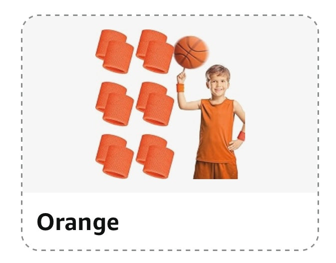 Wrist Sweatbands - great for teams!