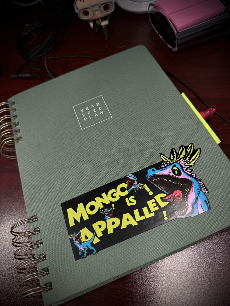 Mongo is Appalled Dungeon Crawler Carl Sticker