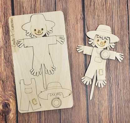 Espantapájaros Kids Pop-Out - Kit para pintar para niños