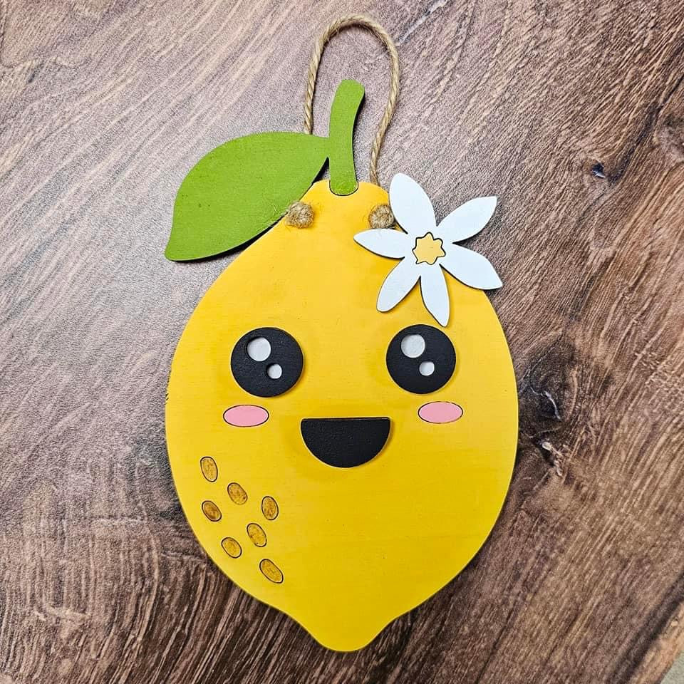 Little Lemon Pop-Out - Kit de pintura para niños