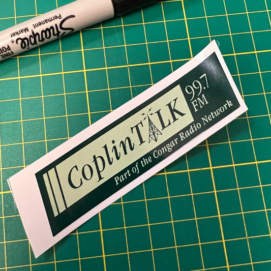 Coplin Talk Radio - Randland Souvenir Series Sticker