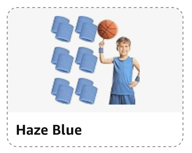 Wrist Sweatbands - great for teams!