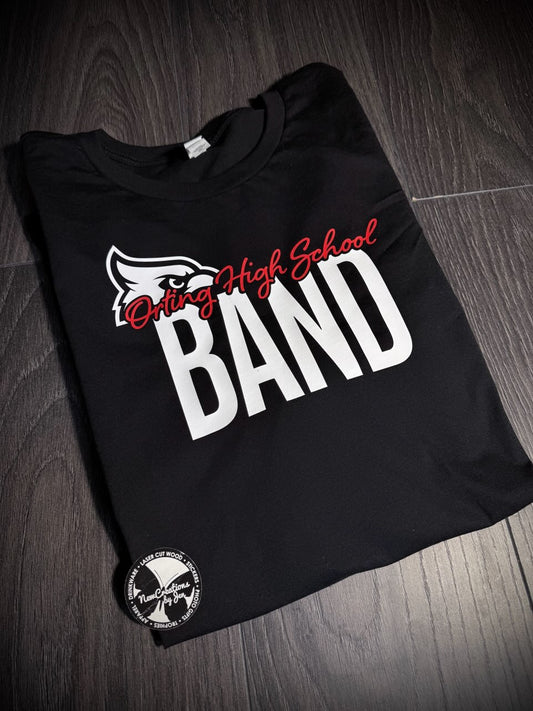 OHS BAND PEEKING CARD Premium Bella + Canvas T-Shirt