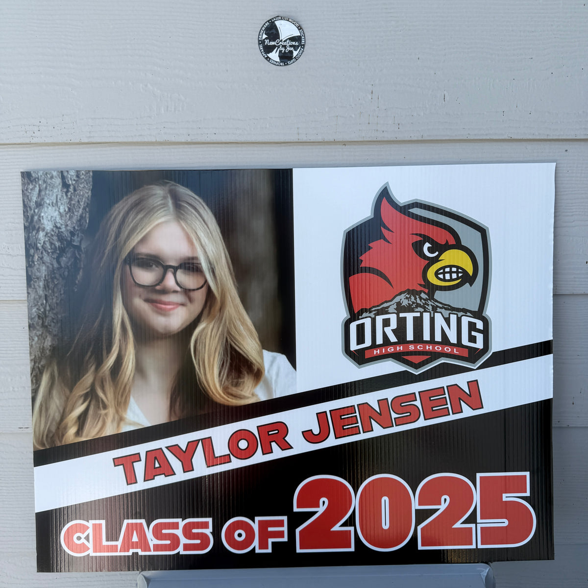 2026 Senior Photo Yard Sign - 24 x 18 Full Color