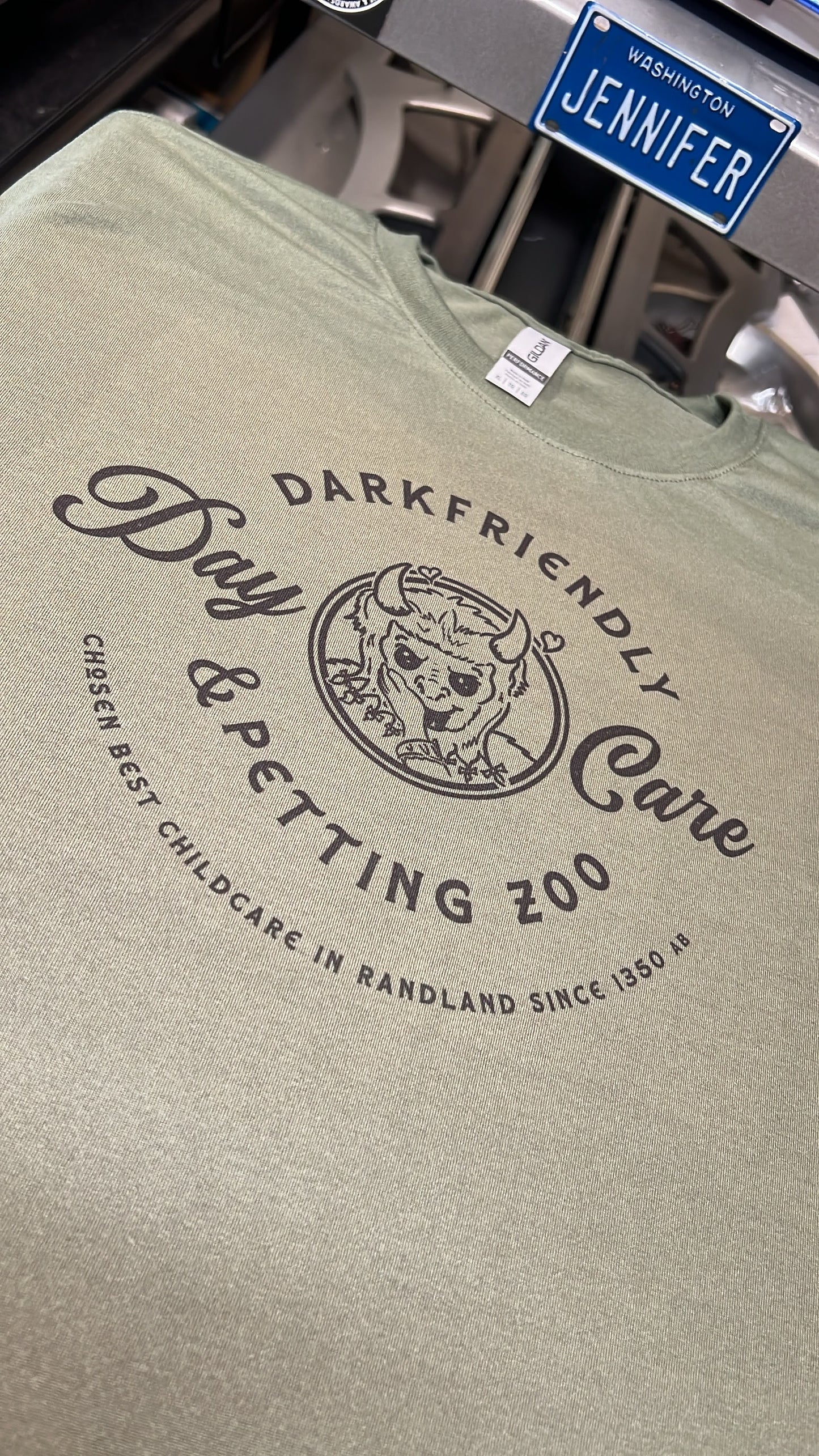 Darkfriendly Daycare & Petting Zoo - Wheel of Time Inspired  Souvenir Lightweight Tees