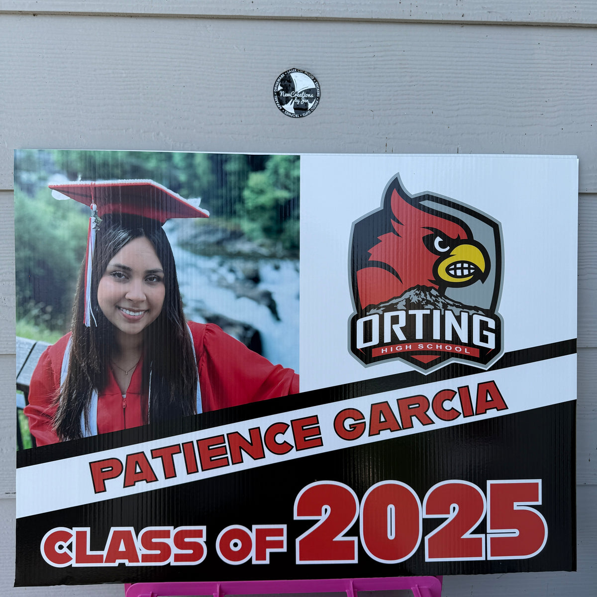 2026 Senior Photo Yard Sign - 24 x 18 Full Color
