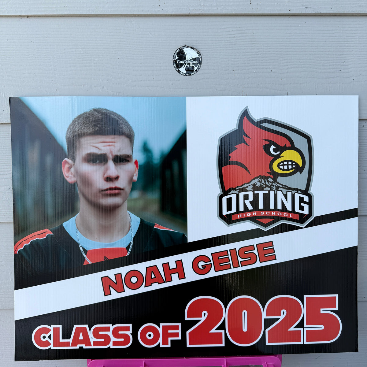2026 Senior Photo Yard Sign - 24 x 18 Full Color