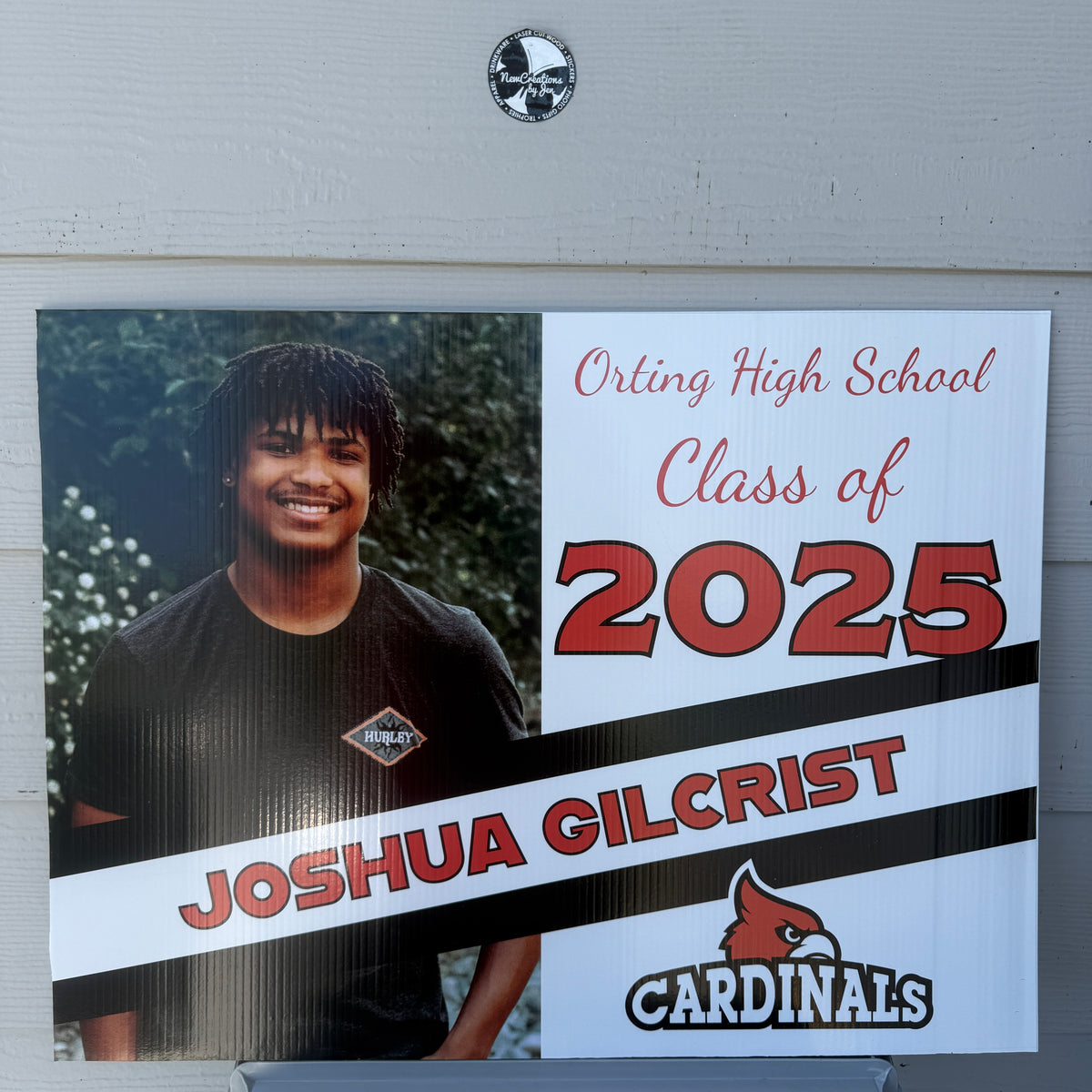 2026 Senior Photo Yard Sign - 24 x 18 Full Color