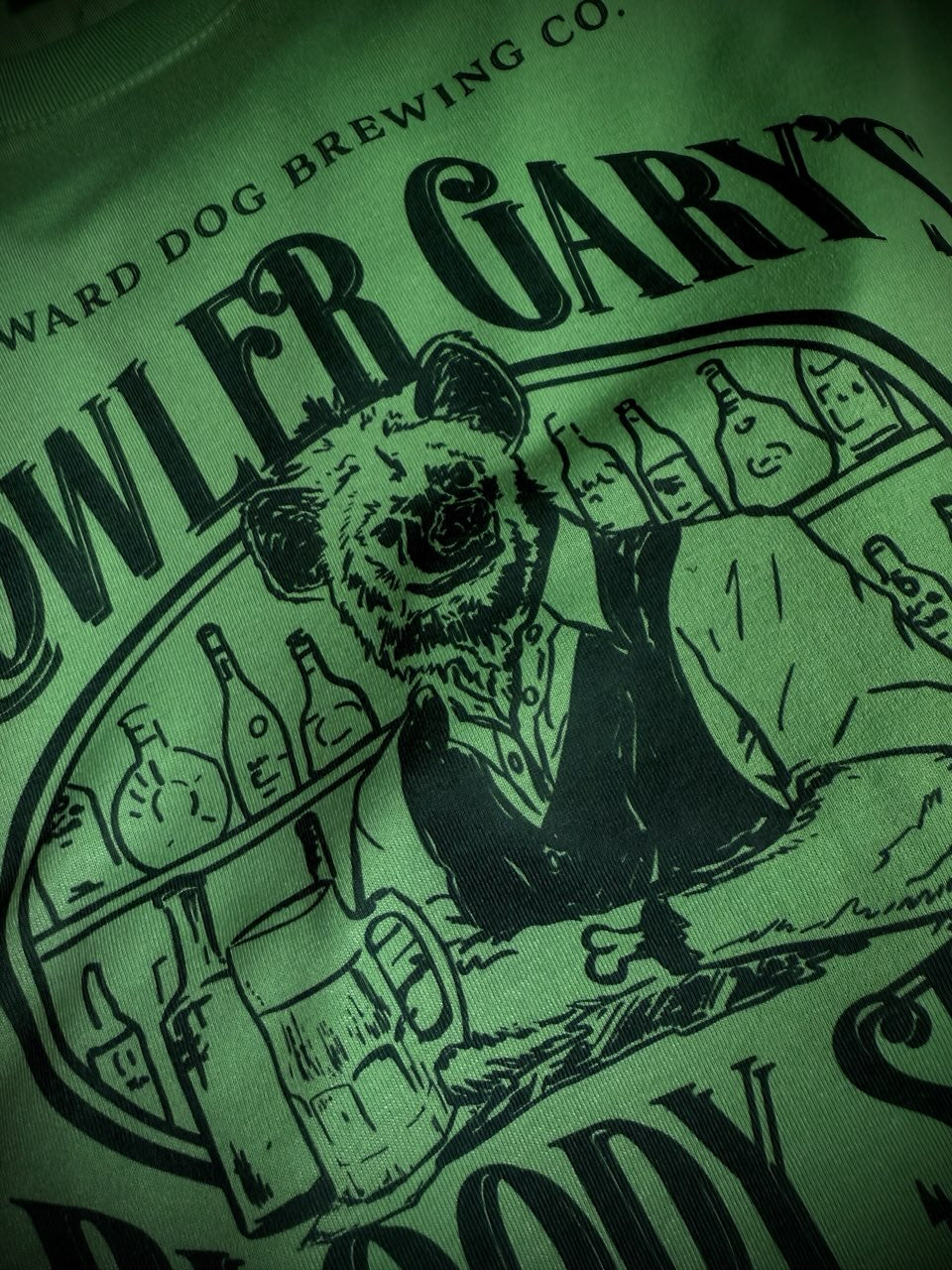 Growler Gary’s Bloody Stump Pale Ale Souvenir Crawler Tees