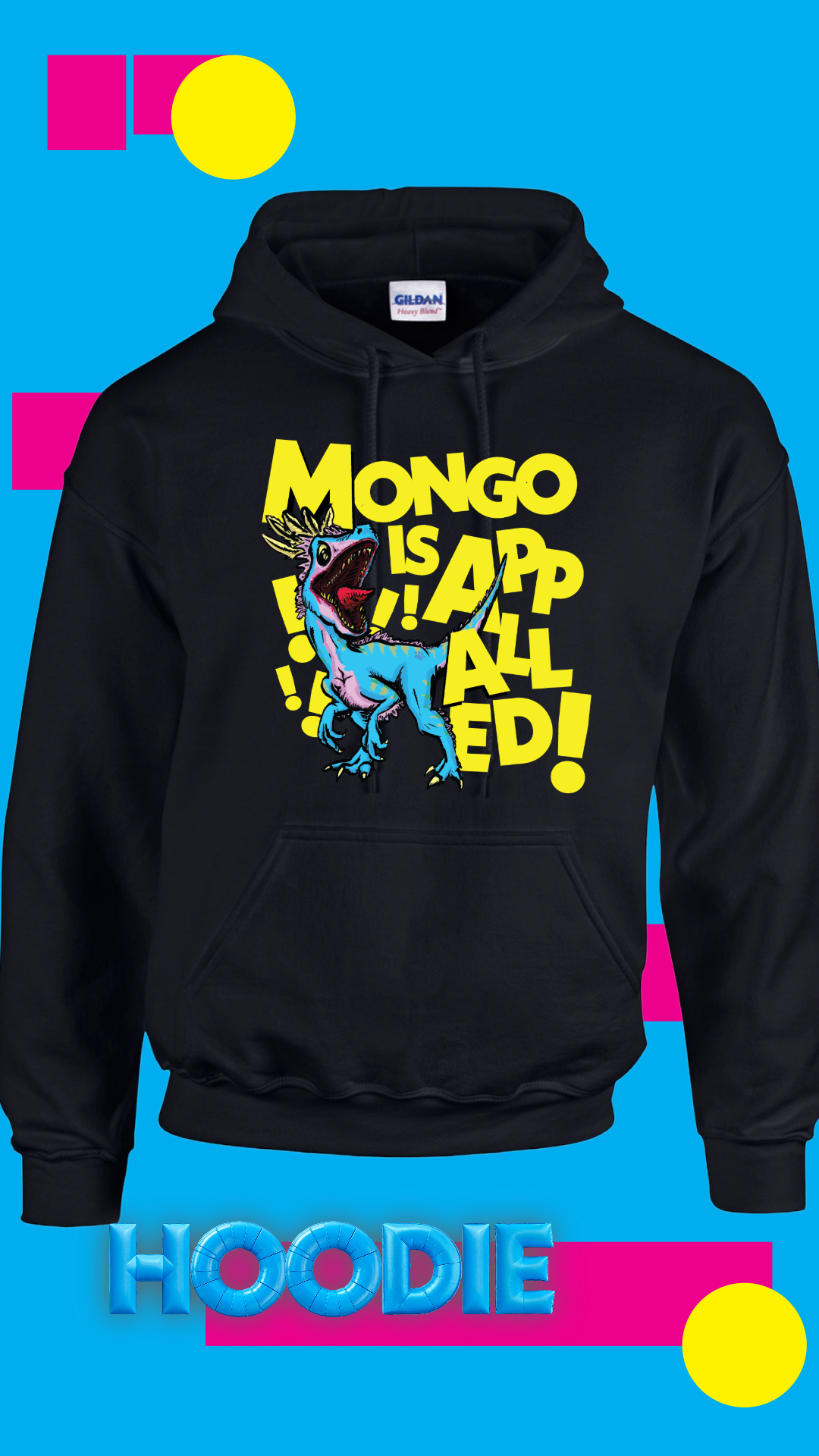 Mongo is Appalled Unisex Heavy Blend Hooded Sweatshirt