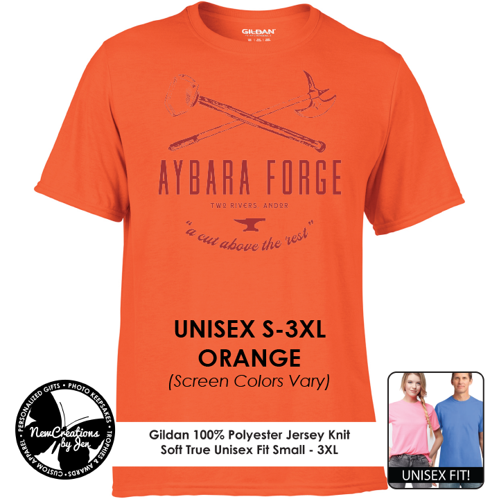 Aybara Forge - Camisetas ligeras de recuerdo de la Rueda del Tiempo